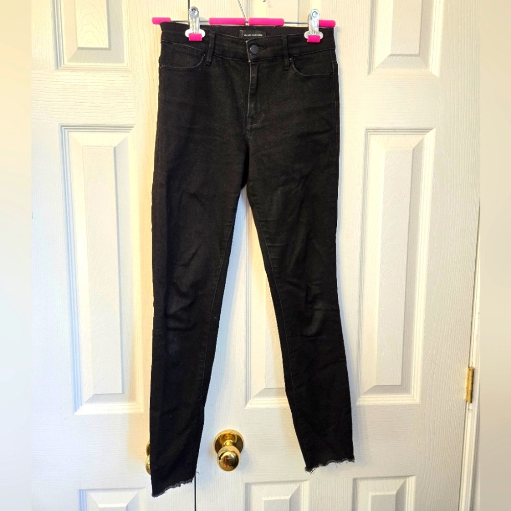 (26) Club Monaco Black Skinny Jeans